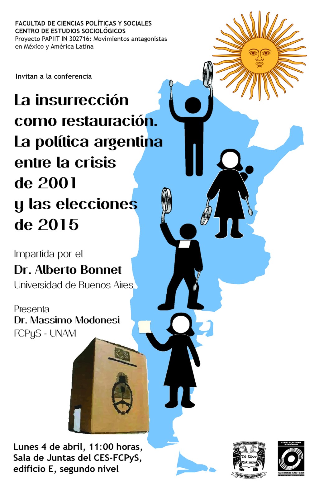 Conferencia de Alberto Bonnet sobre la coyuntura&nbsp;Argentina