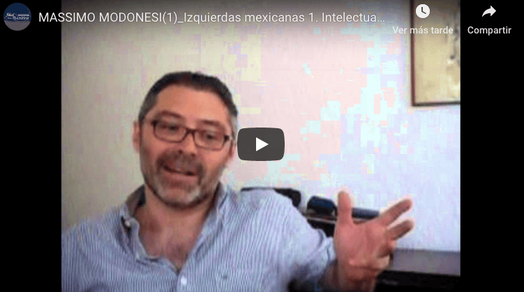 Entrevista sobre izquierdas mexicanas&nbsp;(2013)