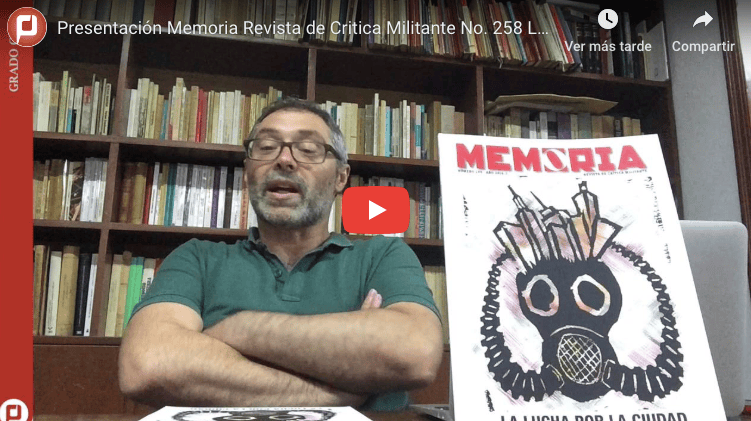 Video spot revista&nbsp;Memoria