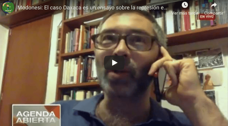 Entrevista en TeleSur sobre movimiento&nbsp;magisterial