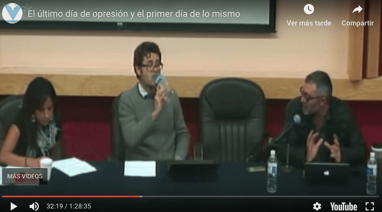 Video de la presentación del libro de J. Webber sobre gobiernos progresistas latinoamericanos