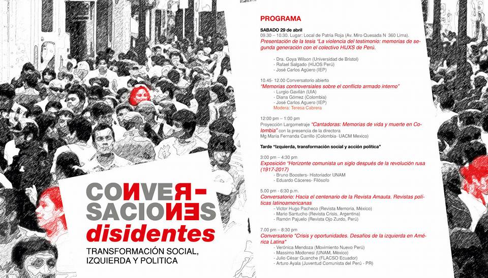 Conversaciones disidentes en&nbsp;Lima