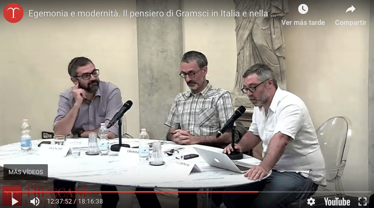 Video integrale del Convegno gramsciano di&nbsp;Roma