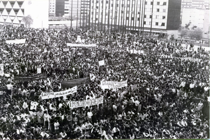 La democracia como lucha: 1968-1988-¿2018?