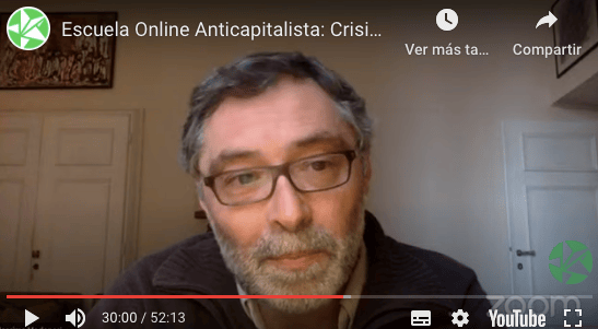 Video conferencia Crisis orgánica y&nbsp;hegemonía