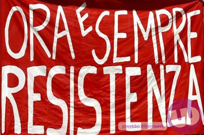 25 aprile. Resistenza.&nbsp;Liberazione