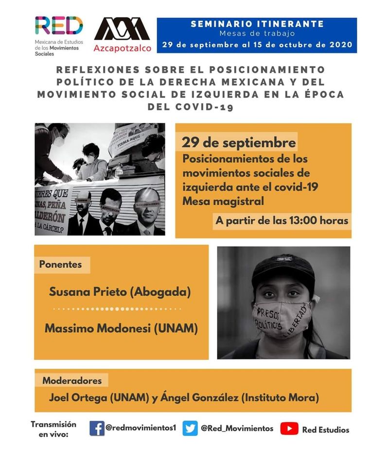 Movimientos sociales en tiempos de&nbsp;COVID