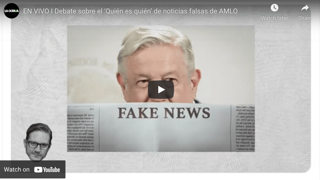 Debate en LaOctava&nbsp;TV