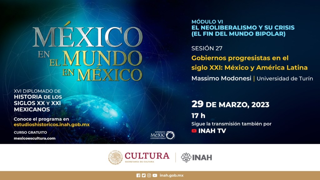 Conferencia Gobiernos progresistas en México y América&nbsp;Latina