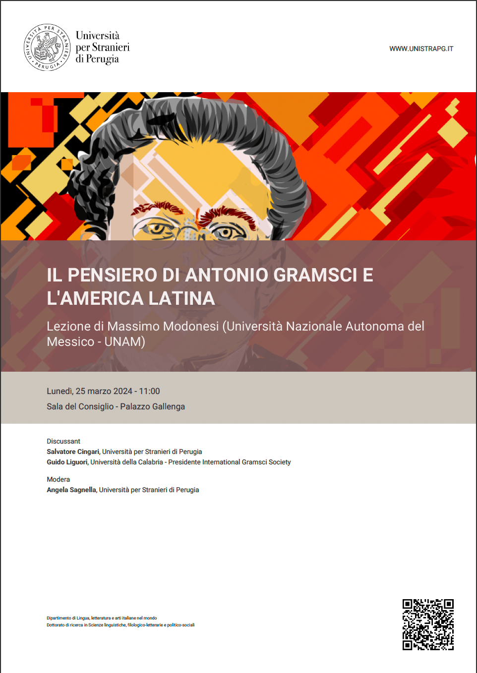 Conferencia en Perugia (Italia) sobre Gramsci y América&nbsp;Latina